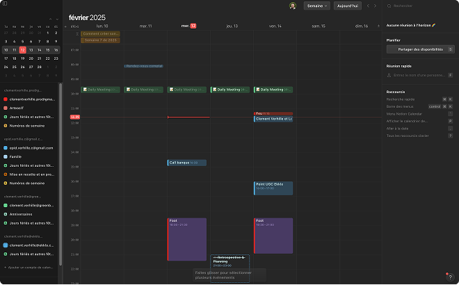 Calendrier